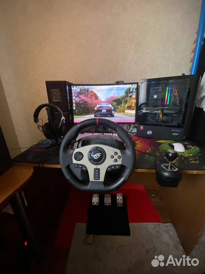 Игровой руль dexp