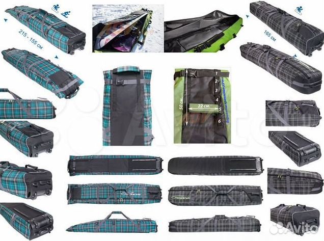 Сумка чехол для сноуборда с колесиками В наличии