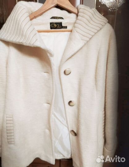 Полупольто шерсть 48-50р