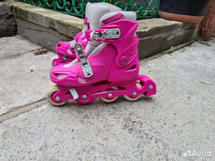 Роликовые коньки детские раздвижные