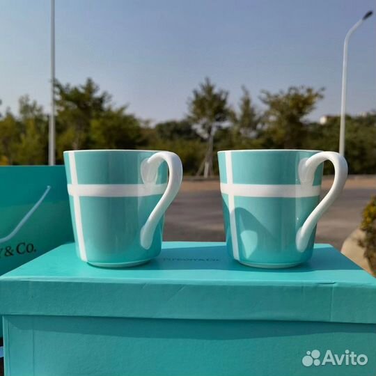 Набор чашек Tiffany & Co Тиффани