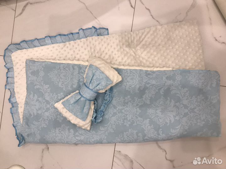 Конверт-одеяло на выписку зима