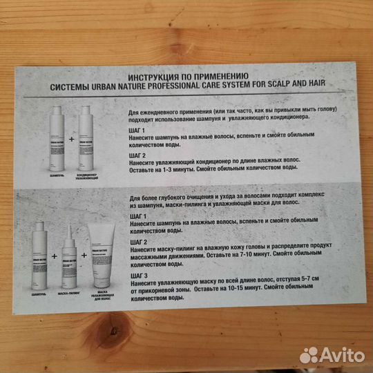 Шампунь Urban Nature