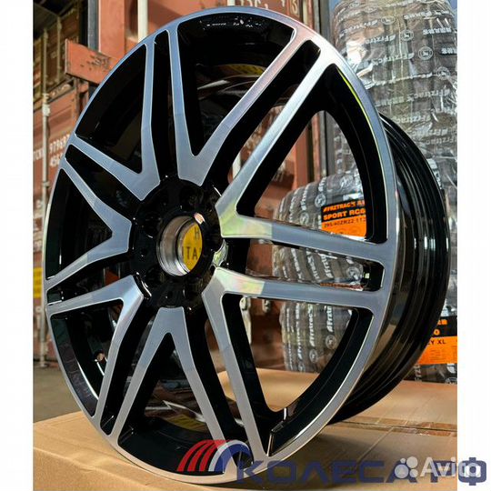 Кованые диски R19 на Mercedes