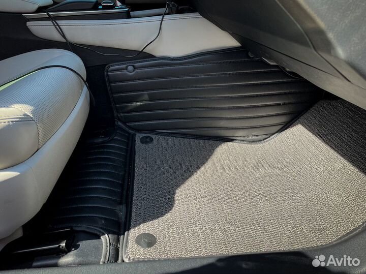 3Д автоковрики из экокожи 3D