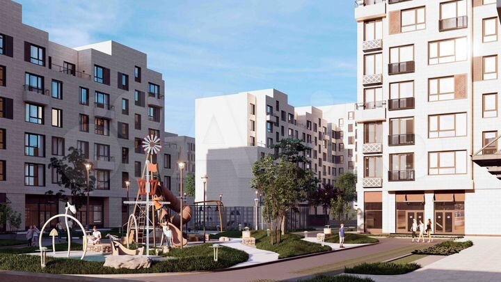 2-к. квартира, 64,2 м², 3/8 эт.