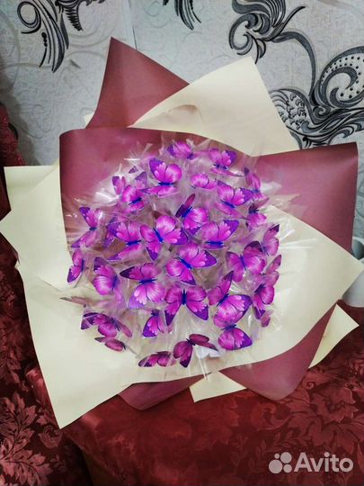 Букет из бабочек