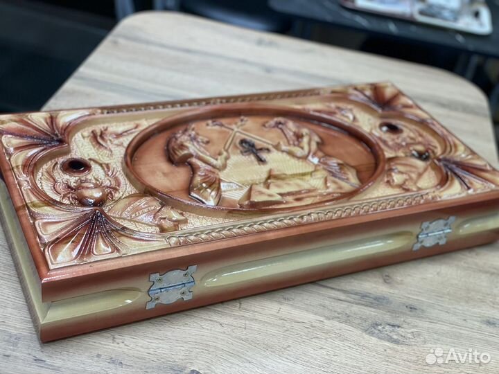 Подарочные нарды ручной работы