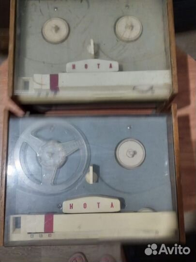 Ламповый магнитофон Нота