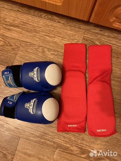 Защита голени, перчатки для единоборств детские