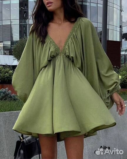 Платье лен турецкий