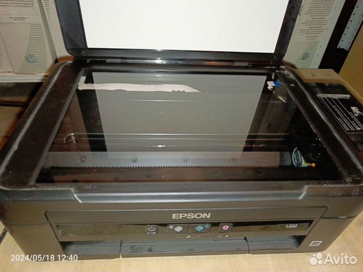 Принтер цветной струйный Epson L222 на запчасти