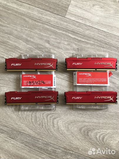 Оперативная память DDR3 2x8 и 2х4