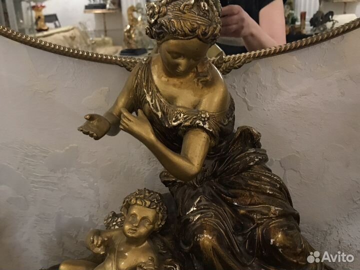 Статуэтка часы Антиквариат СССР