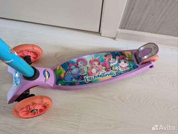 Самокат детский трехколесный бу