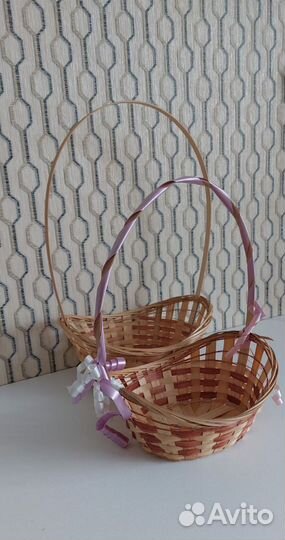 Корзина плетеная