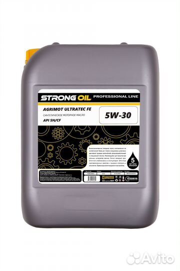 Масло моторноеStrong OIL agrimot ultratec FE 5W-30