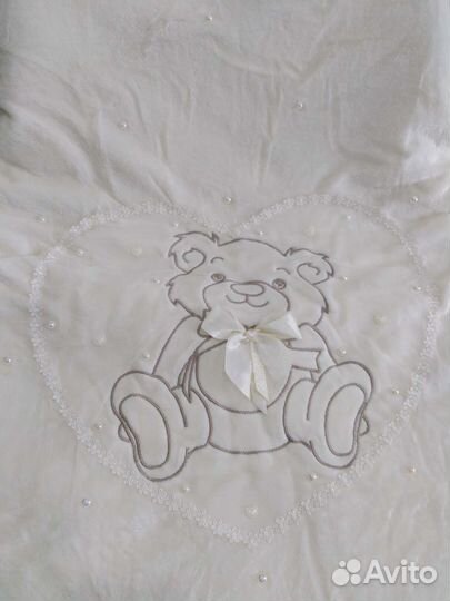 Плед детский плюшевый