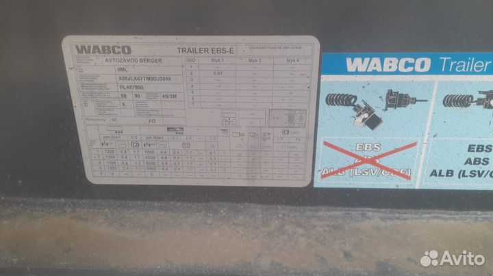 Полуприцеп самосвальный JM Kipper Алюминиевый 