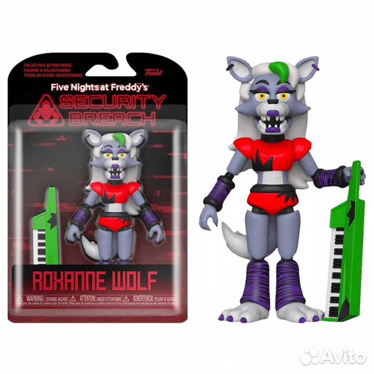 Fnaf security breach фигурка roxanne wolf