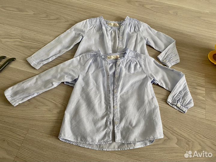 Рубашки Zara 98-104