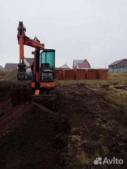 Услуги миниэкскаватора(мини экскаватора),манипулят