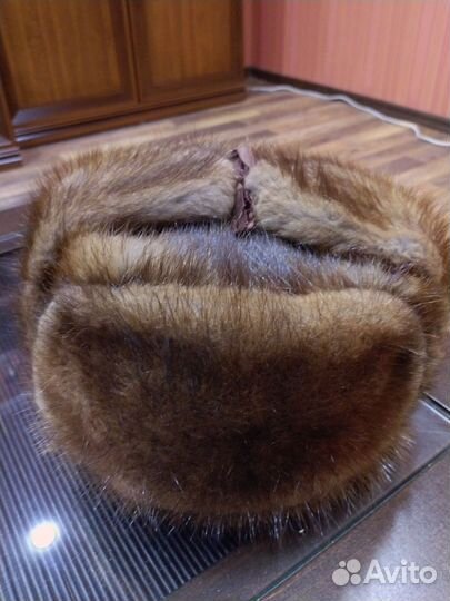 Шапка ушанка мужская