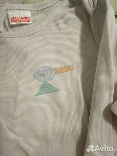 Боди с длинным рукавом