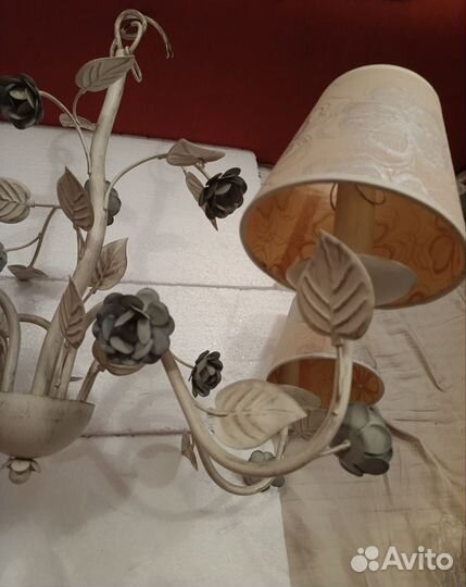 Люстра подвесная потолочная в стиле Винтаж