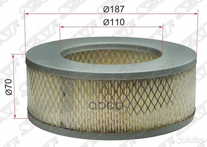 Фильтр воздушный toyota lite/townace noah 96-07