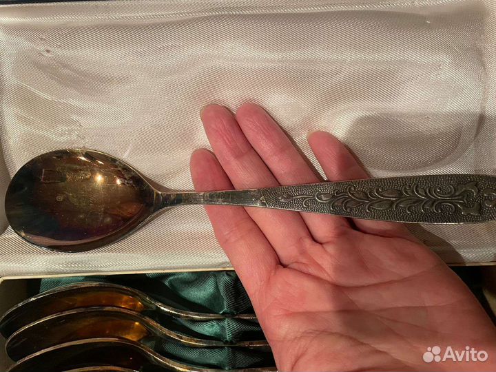 Мельхиоровые столовые ложки мнц