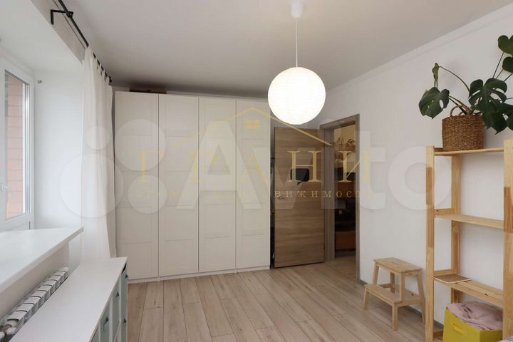 2-к. квартира, 56,6 м², 1/17 эт.