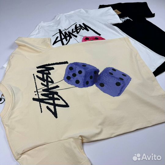 Футболка Stussy кубики