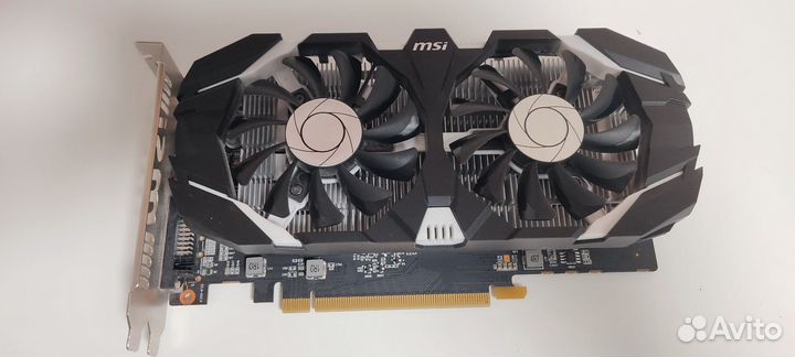 Видеокарта MSI GeForce GTX1050Ti 4GT OC