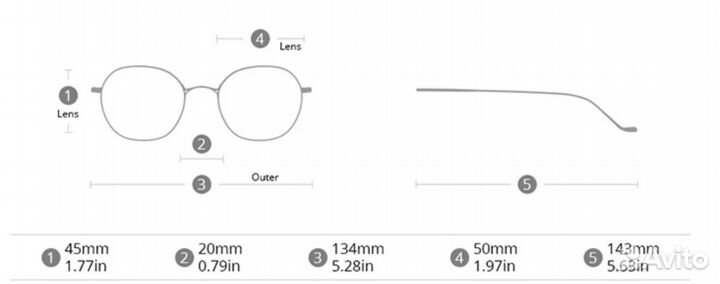 Титановая оправа для очков Fonex