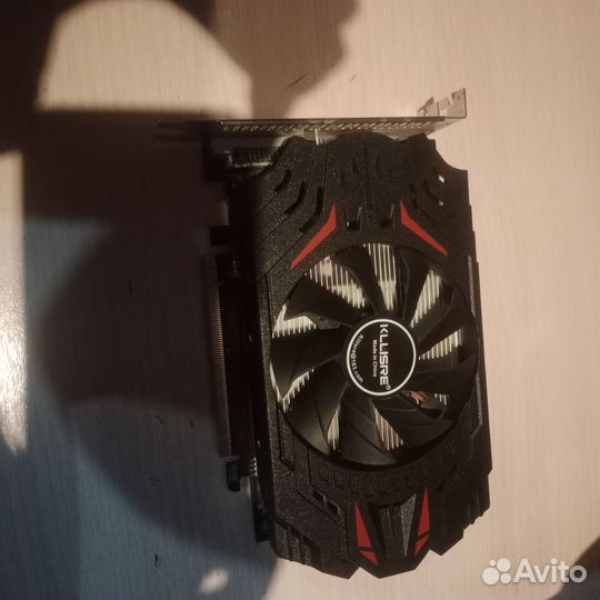 Видеокарта rx550 на 4 гб