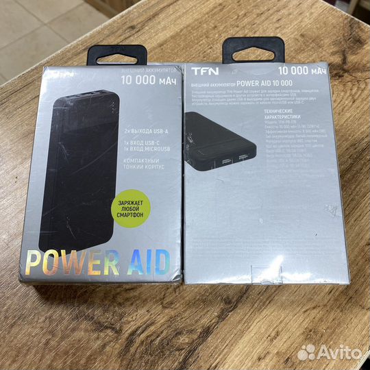 Внешний аккумулятор TFN акб 10000mAh PowerAid