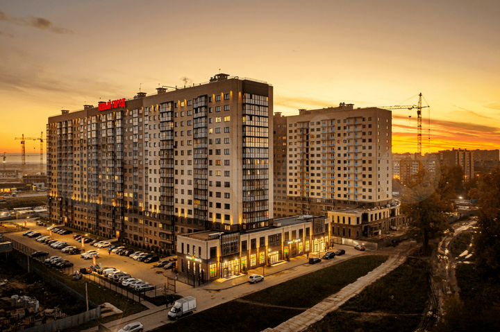 1-к. квартира, 44,1 м², 16/16 эт.