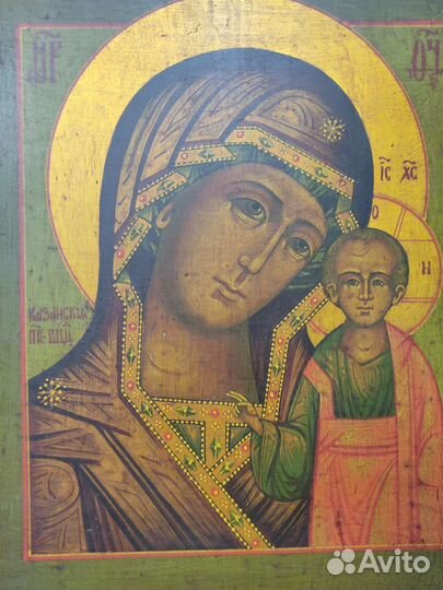 Икона Казанская Божья матерь