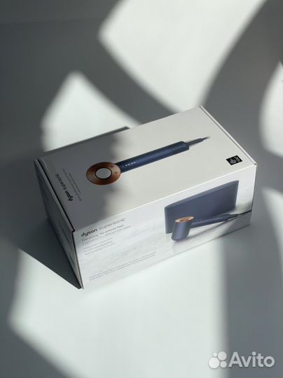 Фен Dyson HD08 Dark blue/Cooper