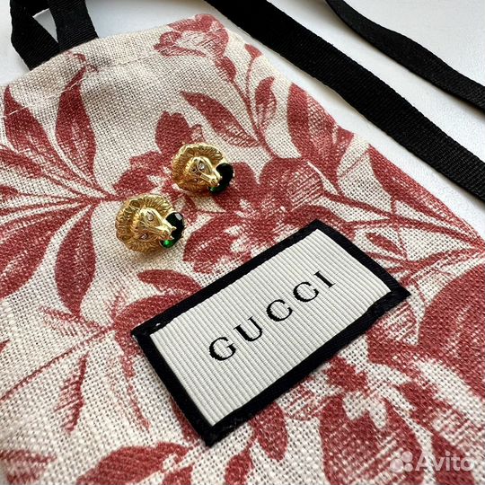 Серьги gucci оригинал бижутерия