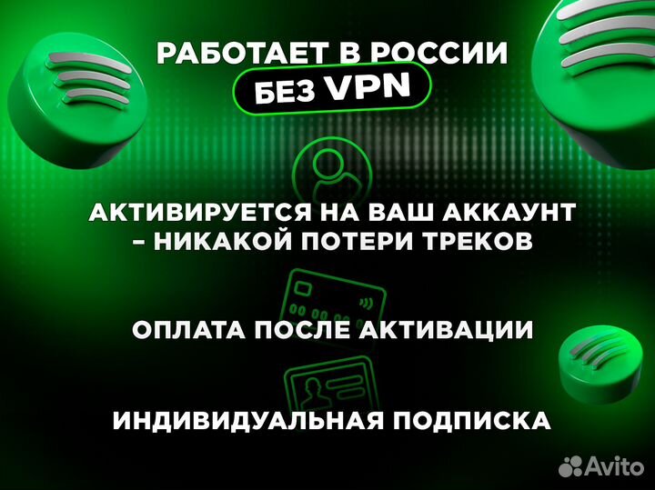 Подписка spotify premium