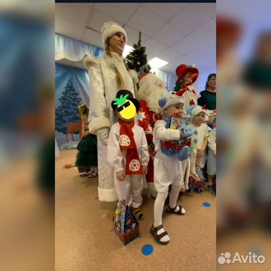 Костюм снеговика