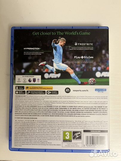 Ea fc 24 ps5 диск