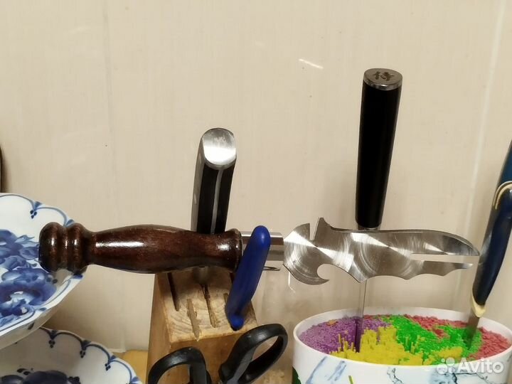 Нож вилка для снятия шашлыка, качество на уровне