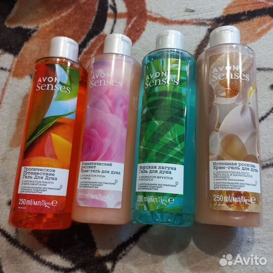 Geely для душа avon 250 мл