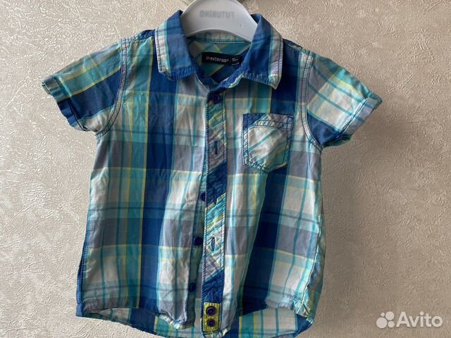 Рубашка для мальчика 86 92