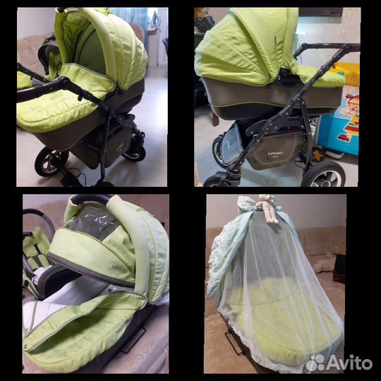 Коляска 2 in 1 Adamex Nitro