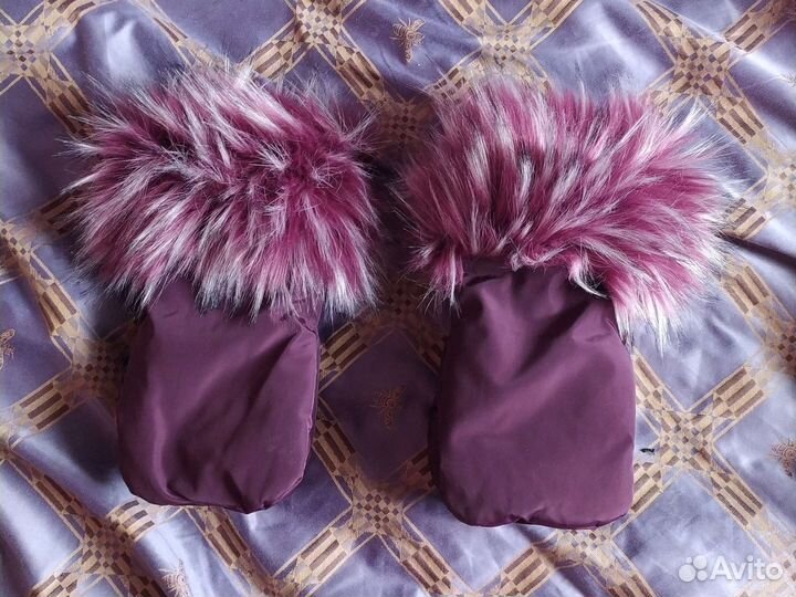 Зимний конверт в коляску