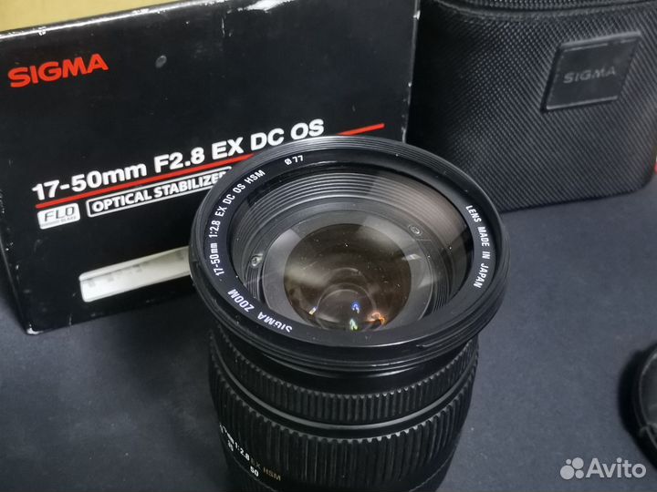 Nikon Sigma 17 50 2.8 EX DC OS HSM